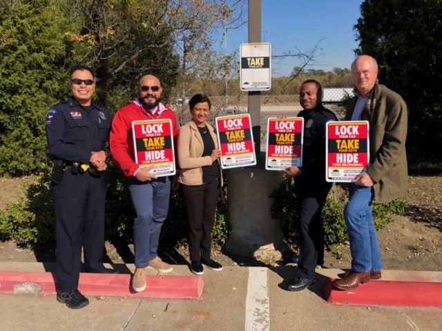 Mesquite Crime Prevention Unit replaces signs